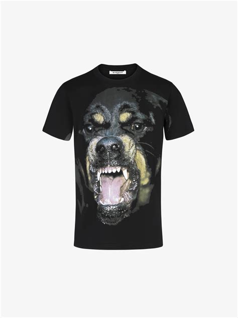 fake givenchy rottweiler t shirt|givenchy t shirt with holes.